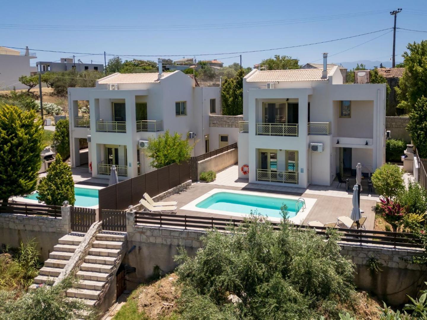 Villa With Private Pool Chania Sense Of Dream Villas Tavronitis Eksteriør billede