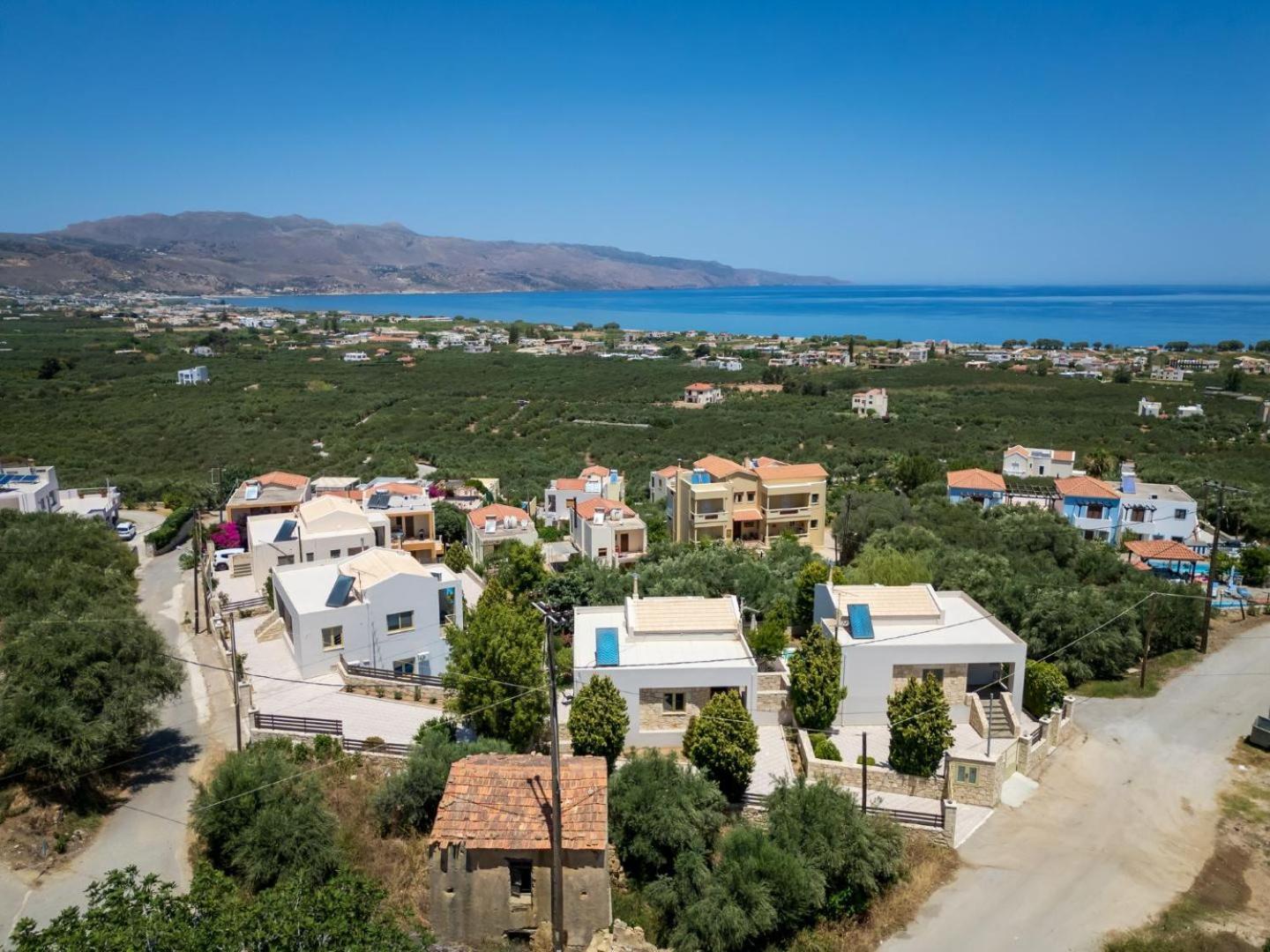 Villa With Private Pool Chania Sense Of Dream Villas Tavronitis Eksteriør billede